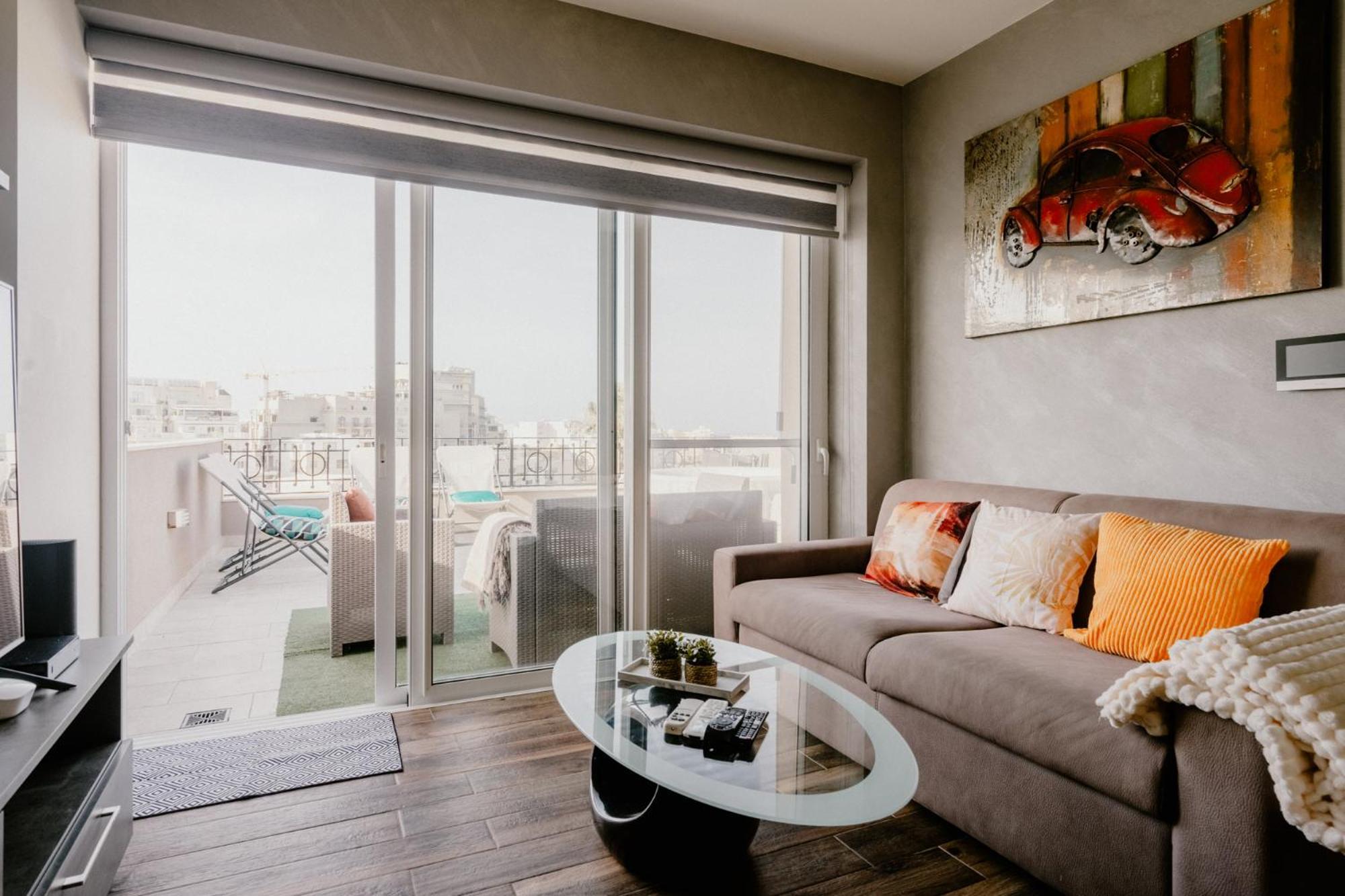 슬리에마 La88 Bayview Penthouse With Jacuzzi 아파트 외부 사진
